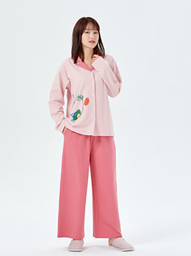开襟衫家居服